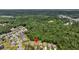 Aerial view of a home location in a neighborhood at 2109 Rowan Rd, Johns Island, SC 29455
