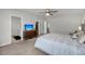 Spacious bedroom with en-suite bathroom, walk-in closet, ceiling fan and large window at 2109 Rowan Rd, Johns Island, SC 29455