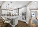 Modern kitchen featuring stainless steel appliances, granite countertops, and ample cabinet space at 218 River Martin Ct, Summerville, SC 29483
