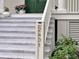 Charming front steps with elegant house number at 2431 Settlers St, Charleston, SC 29492