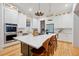 Spacious kitchen featuring a large center island, modern appliances, and lots of cabinet space at 2431 Settlers St, Charleston, SC 29492