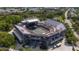 Aerial view of the Credit One Stadium, a modern venue for tennis and entertainment events at 2431 Settlers St, Charleston, SC 29492