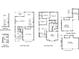 Detailed floor plan showcasing layout of first and second floors, with optional garage and kitchen at 251 Darby Meadow Ln, Ridgeville, SC 29472