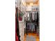 Organized closet with ample storage features custom shelving and clear containers for easy visibility at 2705 Parkers Landing Rd, Mount Pleasant, SC 29466