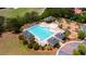 The community pool offers a large area for swimming and socializing with friends and Gathering at 2705 Parkers Landing Rd, Mount Pleasant, SC 29466