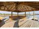 Covered dock featuring seating and scenic waterfront views, perfect for relaxation and enjoying the outdoors at 2705 Parkers Landing Rd, Mount Pleasant, SC 29466