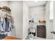 Walk-in closet with shelving for organized storage at 271 Jackson St, Goose Creek, SC 29445