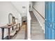 Entryway featuring hardwood floors, a staircase, and an inviting atmosphere at 271 Jackson St, Goose Creek, SC 29445