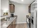 Well-equipped kitchen area with stainless steel appliances and wood cabinetry at 271 Jackson St, Goose Creek, SC 29445