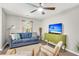Living area with comfortable seating and a modern entertainment setup at 271 Jackson St, Goose Creek, SC 29445