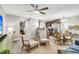 Inviting space showcasing a living room open to the dining area and kitchen at 271 Jackson St, Goose Creek, SC 29445
