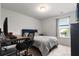 Bedroom featuring a desk and chair, carpet, and neutral-colored walls creating a simple, functional space at 2746 Sunrose Ln, Johns Island, SC 29455