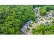 An aerial view of a charming neighborhood surrounded by lush green trees and foliage at 3031 Ellington Dr, Summerville, SC 29485
