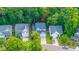 A charming two-story home is nestled among lush trees, with a driveway and well-kept lawn at 3031 Ellington Dr, Summerville, SC 29485