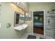 Stylish bathroom featuring a walk-in shower and modern vanity at 3031 Ellington Dr, Summerville, SC 29485