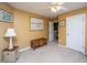 Neutral bedroom with a window providing natural light and a view to the home's exterior at 3031 Ellington Dr, Summerville, SC 29485