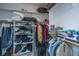 Walk-in closet with ample storage space and organized shelving at 3031 Ellington Dr, Summerville, SC 29485