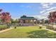 Community park with a gazebo and flowering trees, perfect for gatherings and relaxation at 318 N Magnolia St, Summerville, SC 29483