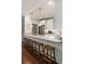 Open kitchen with breakfast bar, stainless steel appliances, and stylish pendant lighting at 34 Dereef Ct, Charleston, SC 29403