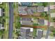 Aerial view of the home's lot location within the neighborhood at 410 Eliston St, Summerville, SC 29486