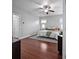 Spacious bedroom with hardwood floors, neutral walls, and natural lighting at 410 Eliston St, Summerville, SC 29486
