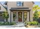 Inviting entryway with glass-paneled door and well-maintained front yard at 507 Mccants Dr, Mount Pleasant, SC 29464