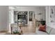 Bright living room with views into the kitchen, with hardwood floors and elegant decor at 507 Mccants Dr, Mount Pleasant, SC 29464