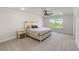 Spacious main bedroom featuring a ceiling fan and a window view at 5115 Cranesbill Way, Johns Island, SC 29455