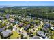 Picturesque community showcasing a mix of houses, green spaces, and a tranquil waterfront at 601 King Haven Ln, Johns Island, SC 29455