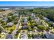 An expansive neighborhood with beautiful houses, palm-lined streets, and serene waterfront views at 601 King Haven Ln, Johns Island, SC 29455