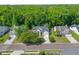 Aerial view of the home showcasing its location in a lush, green neighborhood at 6242 Fieldstone Cir, Charleston, SC 29414