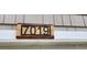 Close up of the house address at 7019 Lanier St, Hanahan, SC 29410