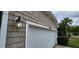 Close up of the garage and side yard at 7019 Lanier St, Hanahan, SC 29410