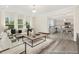Spacious living room area that is next to the kitchen with lots of natural light at 714 N Hickory St # 13, Summerville, SC 29483
