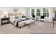 Serene main bedroom features a plush bed, stylish decor, and comfortable seating area at 714 N Hickory St # 13, Summerville, SC 29483
