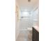 Modern bathroom featuring a sleek vanity, spacious walk-in shower, and contemporary fixtures at 10 Bayshore Blvd, Goose Creek, SC 29445