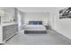 Serene main bedroom with plush carpeting, modern furnishings, and ample space for relaxation and restful sleep at 108 Larkspur Dr, Goose Creek, SC 29445