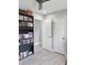 This home office features a full wall of books and two closets at 1207 Saint Johns Ave, Moncks Corner, SC 29461