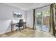 Bright home office with wood floors, an exterior door and a fountain view on the TV at 1208 Village Creek Ln Ln # 1, Mount Pleasant, SC 29464