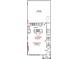 Main level floor plan showing kitchen, living room, garage and entry porch at 121 Brown Swiss Cir, Summerville, SC 29483
