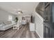 Inviting living room with wood floors, neutral decor, and plenty of natural light at 1219 Bradley Blvd, Summerville, SC 29486