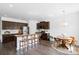 Well-equipped kitchen with granite countertops, stainless steel appliances and a cozy breakfast nook at 160 Brookhaven Rd, Summerville, SC 29486