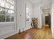 Bedroom with hardwood floors and natural light at 19 Smith St # A, Charleston, SC 29401