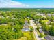 Aerial shot of the home and neighborhood in a wooded area at 207 Allen Richard Ct # B, Moncks Corner, SC 29461