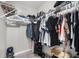 Walk-in closet with wire shelving, lots of hanging space, and ample shoe storage at 207 Allen Richard Ct # B, Moncks Corner, SC 29461