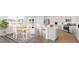 Bright open kitchen with a long island and modern appliances at 218 Yalton St, Summerville, SC 29486