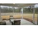 Relaxing screened porch overlooking a spacious backyard at 260 Huguenot Trl, Huger, SC 29450