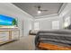 The main bedroom boasts beach views from the TV, and a comfortable sitting area that welcomes relaxation at 277 Fiddleback Dr, Summerville, SC 29486