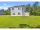 Spacious backyard featuring a well-maintained lawn and two-story siding home at 310 Mizell Rd, Dorchester, SC 29437