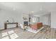 Spacious living room featuring a fireplace, neutral walls, and modern decor at 310 Mizell Rd, Dorchester, SC 29437